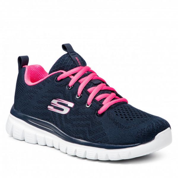 Scarpe SKECHERS - Get Connected 12615/NVHP Navy/Hot Pink Scarpe SKECHERS - Get Connected 12615/NVHP Navy/Hot Pink