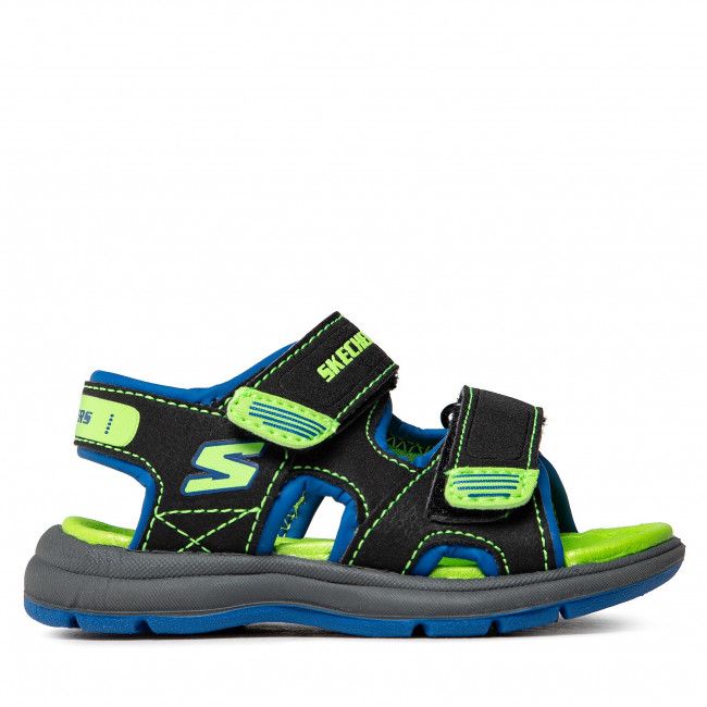 Sandali Skechers - Sun Spurt 97125N/BBLM Blk/Blue/Lime