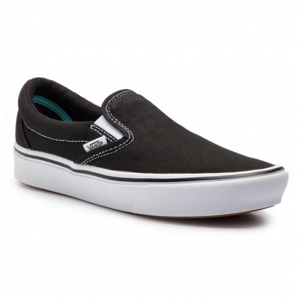 Scarpe sportive Vans - ComfyCush Slip-On VN0A3WMDVNE1 (Classic) Black/True Whit