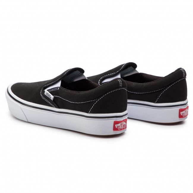 Scarpe sportive Vans - ComfyCush Slip-On VN0A3WMDVNE1 (Classic) Black/True Whit