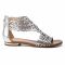 Sandali ROBERTO - 2699 Srebro Laser