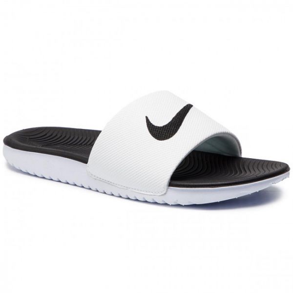 Ciabatte NIKE - Kawa Slide (GS/PS) 819352 100 White/Black Ciabatte NIKE - Kawa Slide (GS/PS) 819352 100 White/Black