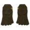 Calzini corti unisex VIBRAM FIVEFINGERS - Athletic No Show S18N01 Military Green