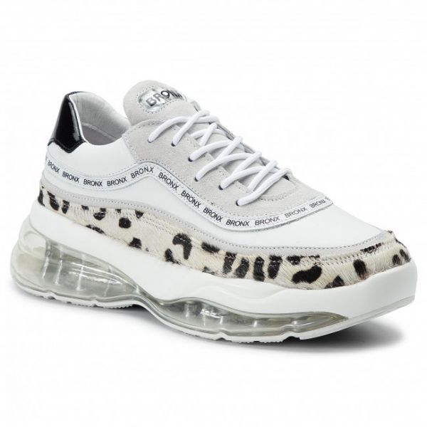 Sneakers BRONX - 66260-HA BX 1562 Dalmation/White/Black 3025