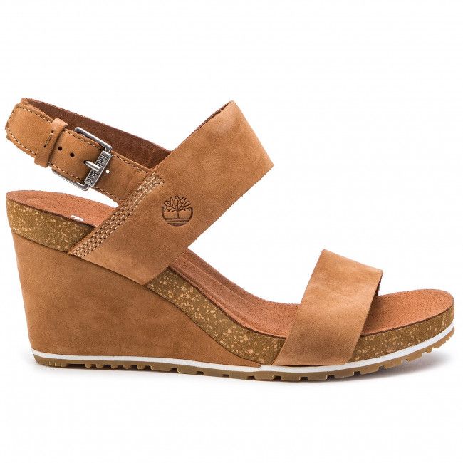 Sandali TIMBERLAND - Capri Sunset Wedge TB0A1PGVF13 Rust Nubuck