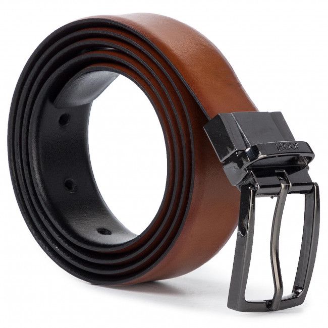 Cintura da uomo JOOP! - 7208 55 Black/Cognac