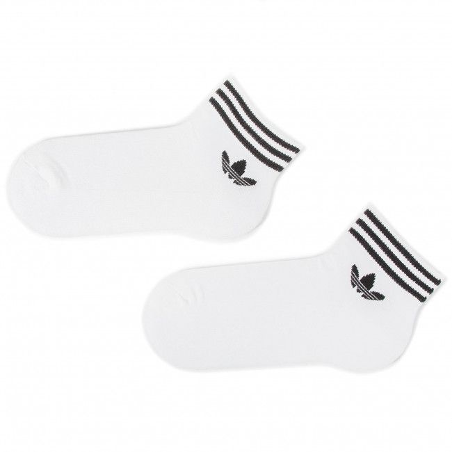 Set di 3 paia di calzini corti unisex adidas - Tref Ank Sck Hc EE1152 White/Black