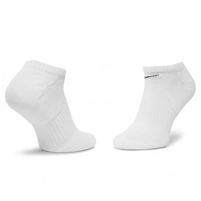 Set di 3 paia di calzini corti unisex Nike - SX7673 100 Bianco