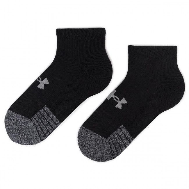 Set di 3 paia di calzini corti unisex Under Armour - Heatgear Lo Cut Sock 1346753-001 Black
