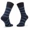 Set di 2 paia di calzini lunghi unisex TOM TAILOR - 9545 Str. Dark Navy 545