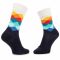 Set di 3 paia di calzini lunghi unisex HAPPY SOCKS - XMIX08-6000 Multicolore