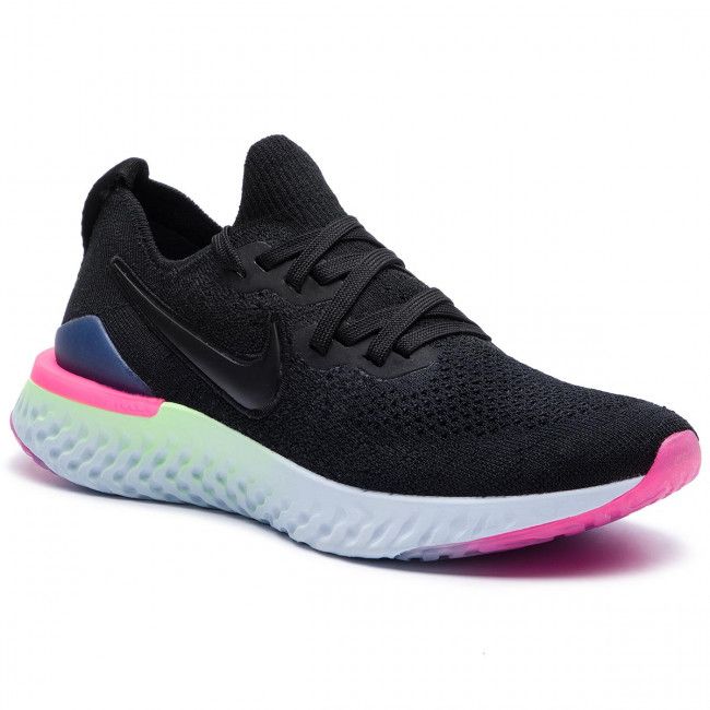 Scarpe Nike - Epic React Flyknit 2 BQ8927 003 Black/Black/Sapphire