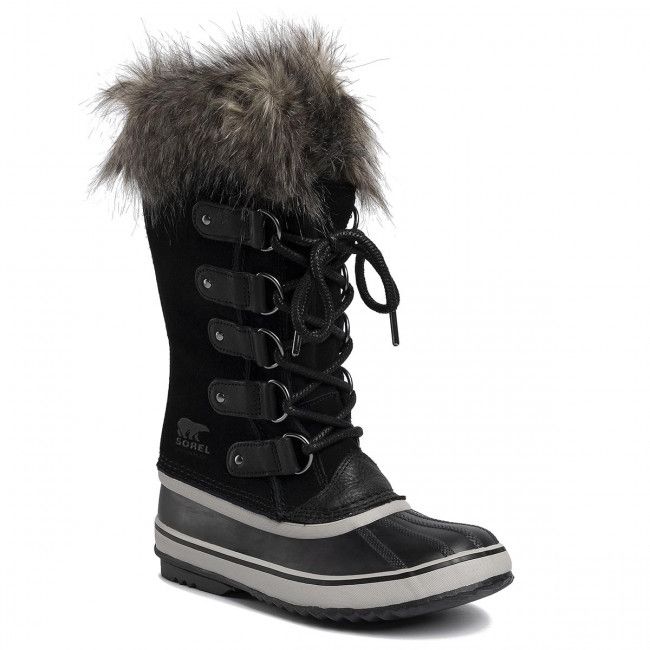 Stivali da neve SOREL - Joan Of Arctic NL3481 Black/Quarry 010