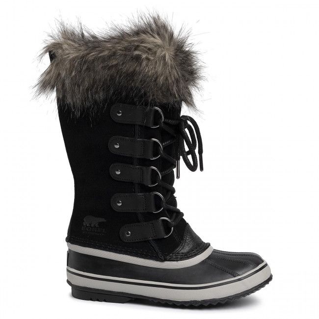 Stivali da neve SOREL - Joan Of Arctic NL3481 Black/Quarry 010