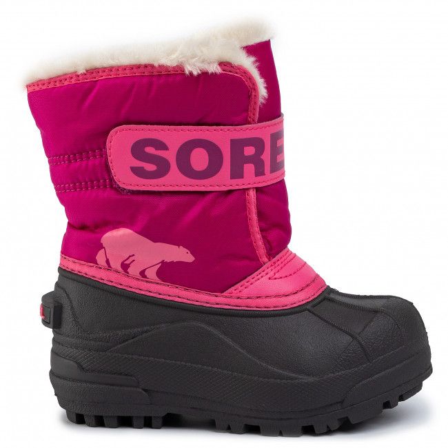 Stivali da neve SOREL - Childrens Snow Commander NC1960 Tropic Pink/Deep Blush 652