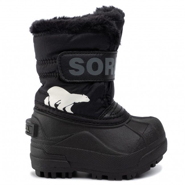 Stivali da neve Sorel - Toddler Snow Commander NV1960 Black/Charcoal 010