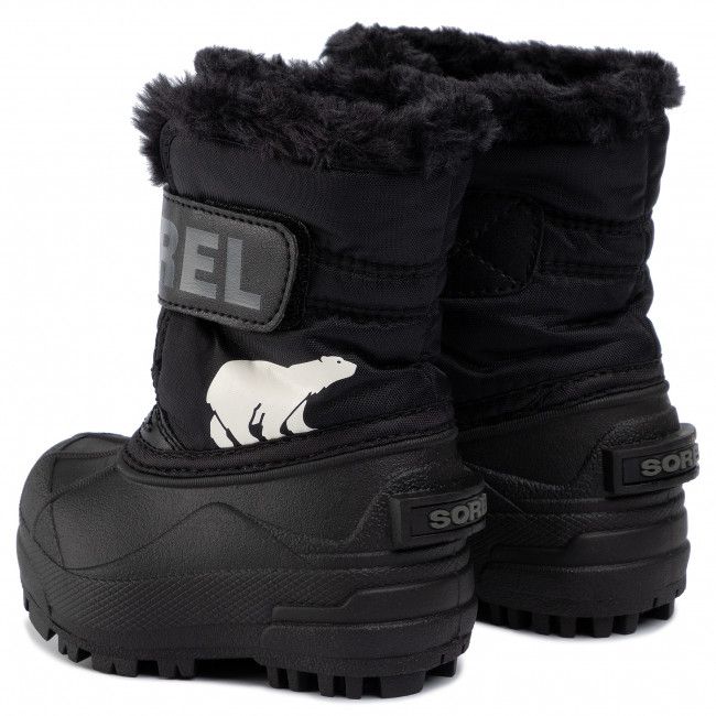 Stivali da neve Sorel - Toddler Snow Commander NV1960 Black/Charcoal 010