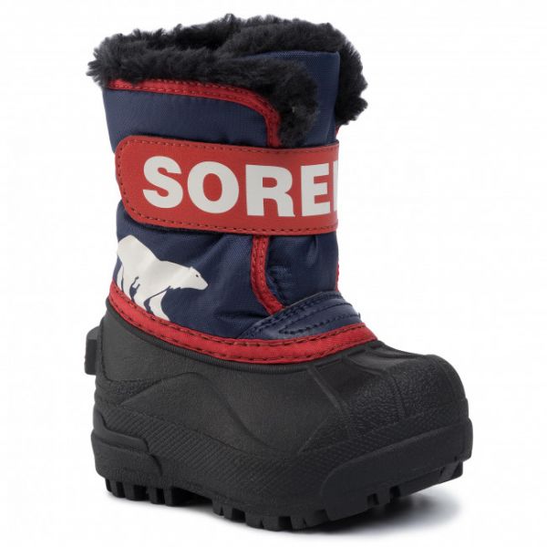 Stivali da neve SOREL - Toddler Snow Commander NV1960 Nocturnal/Sail Red 591 Stivali da neve SOREL - Toddler Snow Commander NV1960 Nocturnal/Sail Red 591