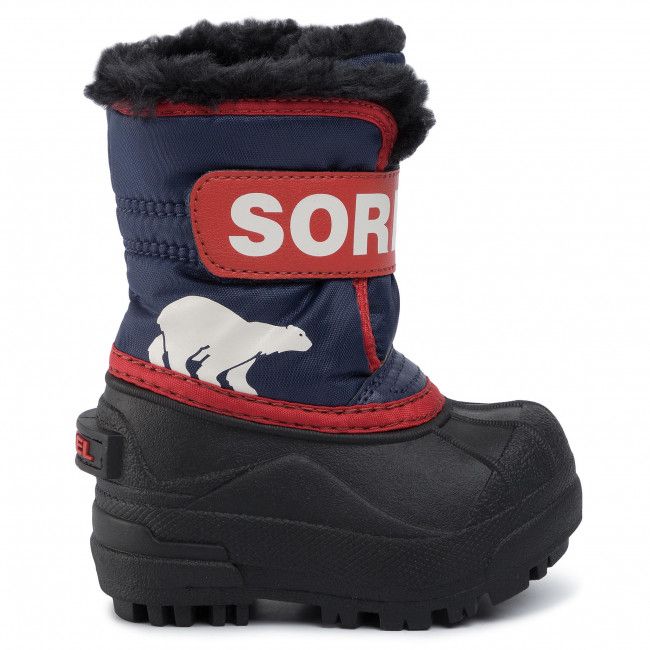 Stivali da neve SOREL - Toddler Snow Commander NV1960 Nocturnal/Sail Red 591