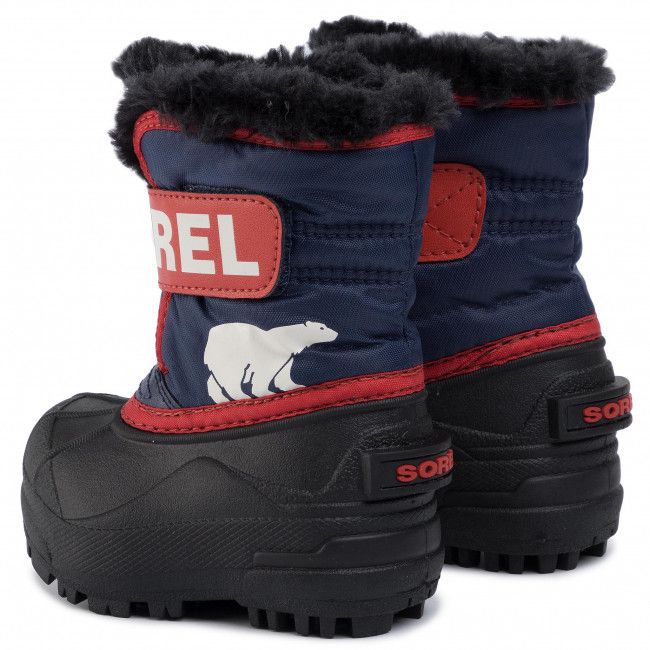 Stivali da neve SOREL - Toddler Snow Commander NV1960 Nocturnal/Sail Red 591