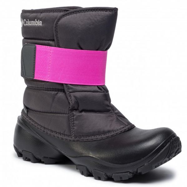 Stivali da neve Columbia - Youth Rope Tow Kruser 2 BY1203 Dark Grey 090 Stivali da neve Columbia - Youth Rope Tow Kruser 2 BY1203 Dark Grey 090