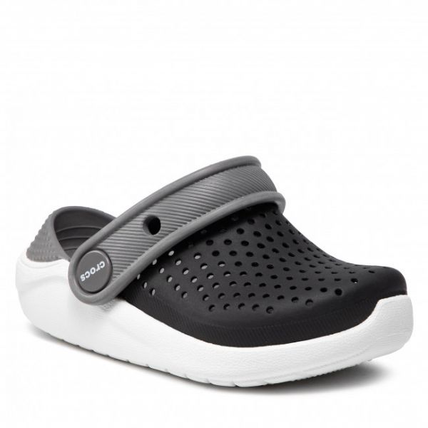 Ciabatte Crocs - Literide Clog K 205964 Black/White Ciabatte Crocs - Literide Clog K 205964 Black/White