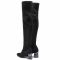 Stivali sopra il ginocchio OLEKSY - M08 Czarna Lycra