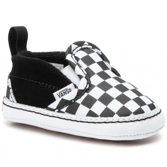 Scarpe sportive Vans - Slip-On V Crib VN0A2XSLFB71 Black/Truewhite