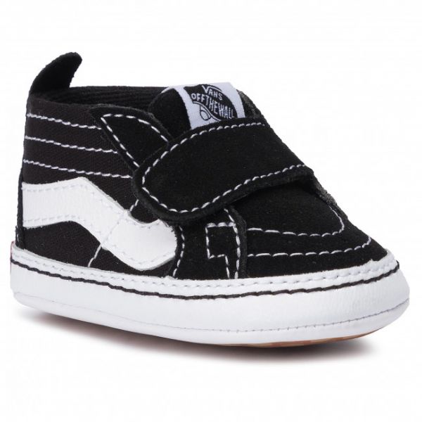 Sneakers Vans - Sk8-Hi Crib VN0A346P6BT1 Black/True White Sneakers Vans - Sk8-Hi Crib VN0A346P6BT1 Black/True White