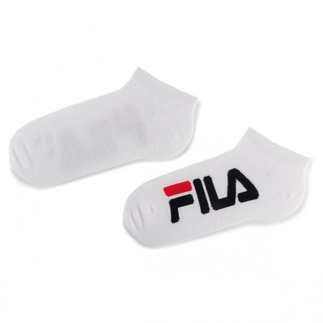 Set di 2 paia di calzini corti unisex Fila - Calza Invisible F9199 White 300