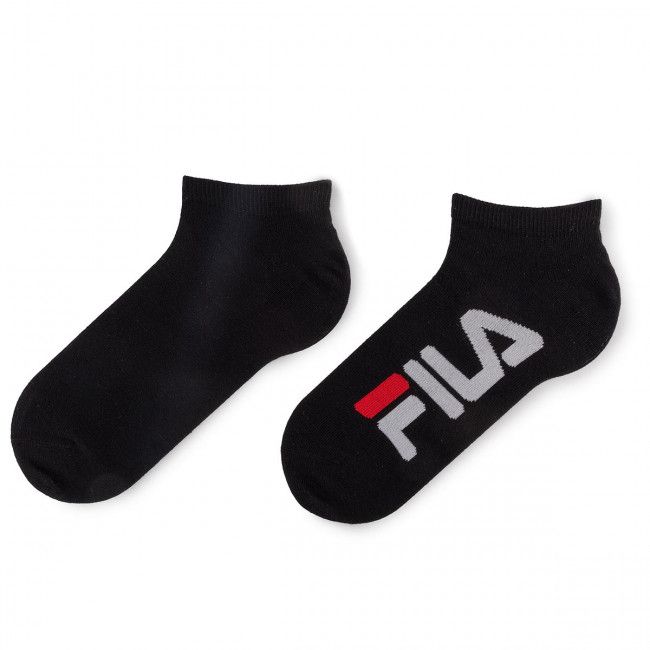 Set di 2 paia di calzini corti unisex Fila - Calza Invisibile F9199 Black 200