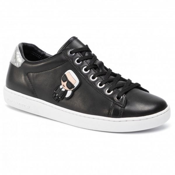 Sneakers KARL LAGERFELD - KL61230 Black Lthr