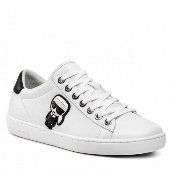 Sneakers KARL LAGERFELD - KL61230 White Lthr