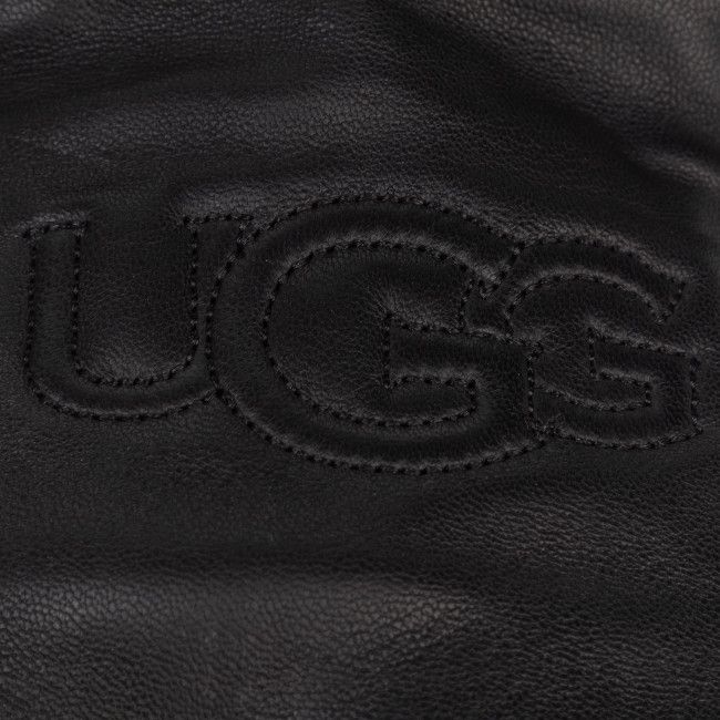 Guanti da donna Ugg - W Classic Leather Logo Glove 19034 Black