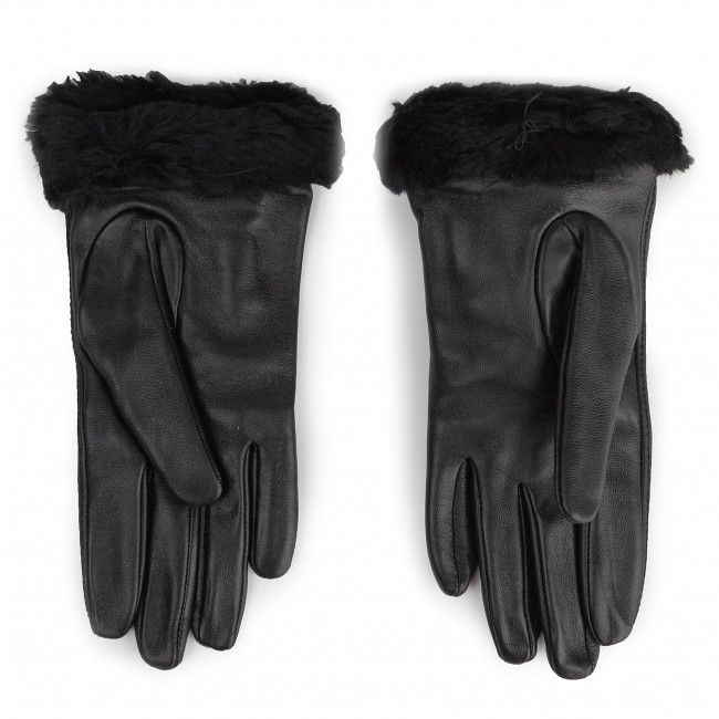 Guanti da donna Ugg - W Classic Leather Logo Glove 19034 Black