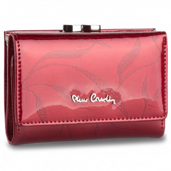 Portafoglio piccolo da donna Pierre Cardin - 02 LEAF 117 Red 19162