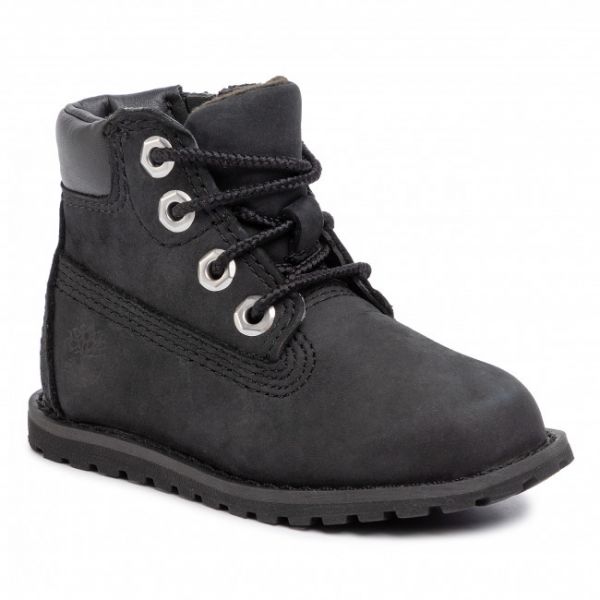 Scarponcini Timberland - Pokey Pine TB0A2C4H0151 Black Nubuck Scarponcini Timberland - Pokey Pine TB0A2C4H0151 Black Nubuck