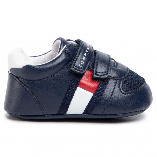 Sneakers Tommy Hilfiger - Velcro Shoe T0B4-30191-0271 Blue/White X007