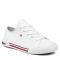 Scarpe da ginnastica Tommy Hilfiger - Low Cut Lace Up Sneaker T3X4-30692-0890 S White 100
