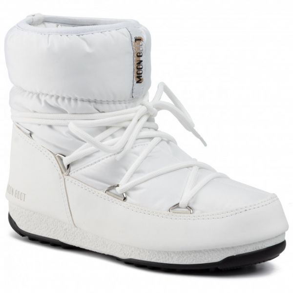 Stivali da neve MOON BOOT - Low Nylon Wp 2 240093002 White Stivali da neve MOON BOOT - Low Nylon Wp 2 240093002 White