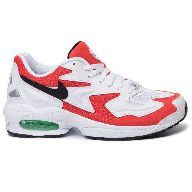 Scarpe Nike - Air Max2 Light AO1741 101 White/Black/Habanero Red