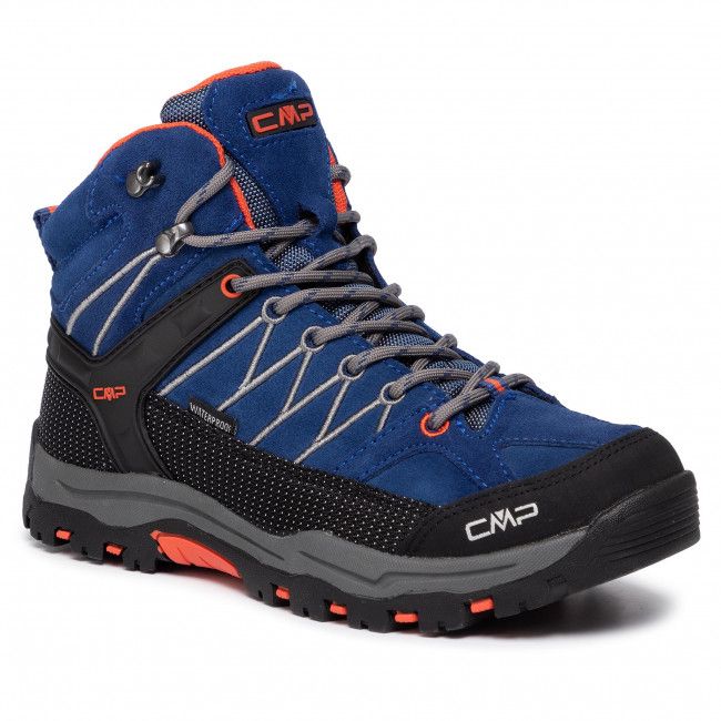 Scarpe da trekking CMP - Kids Rigel Mid Trekking Shoes Wp 3Q12944J Marine/Tango 05MD