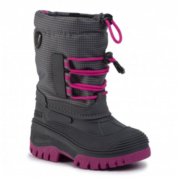 Stivali da neve CMP - Kids Ahto Wp 3Q49574K Asphalt U883 Stivali da neve CMP - Kids Ahto Wp 3Q49574K Asphalt U883