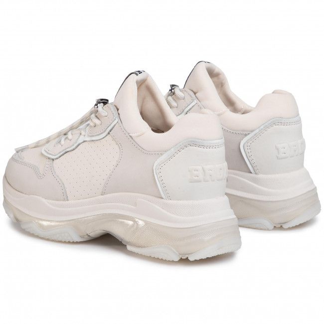 Sneakers BRONX - 66167E-AB Off White 5