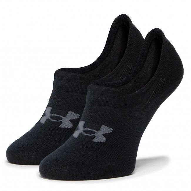 Set di 3 paia di pedulini unisex Under Armour - Ua Ultra Lo 1351784-002 Nero