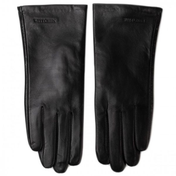 Guanti da donna Wittchen - 39-6L-901-1 Nero Guanti da donna Wittchen - 39-6L-901-1 Nero