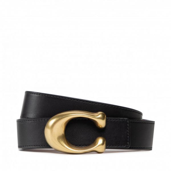 Cintura da donna COACH - 32 Scp C Rvrs 78175 B4OH1 B4/Black/Saddle