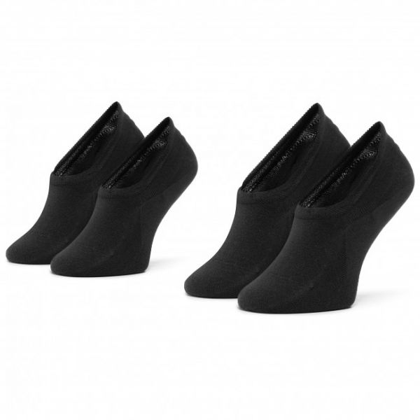 Set di 2 paia di calzini corti da donna TOMMY HILFIGER - 383024001 Black 200