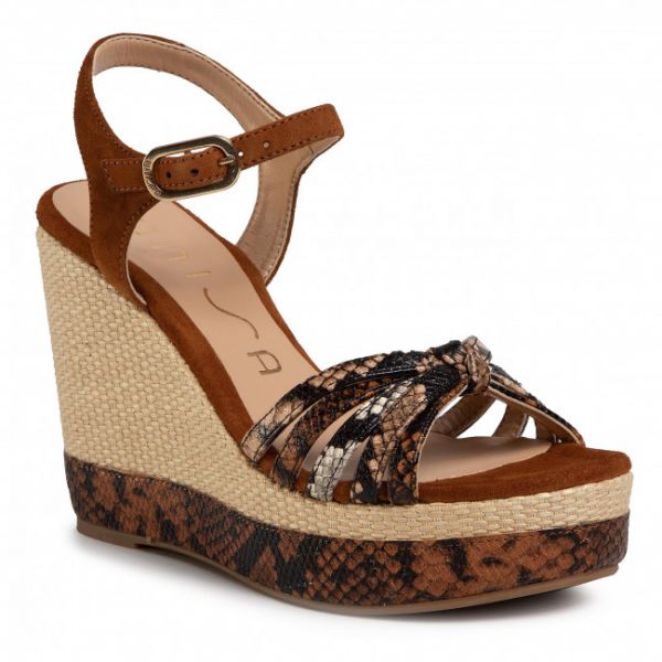 Sandali UNISA - Mirella Vip Ks Teka/Sun/Nac