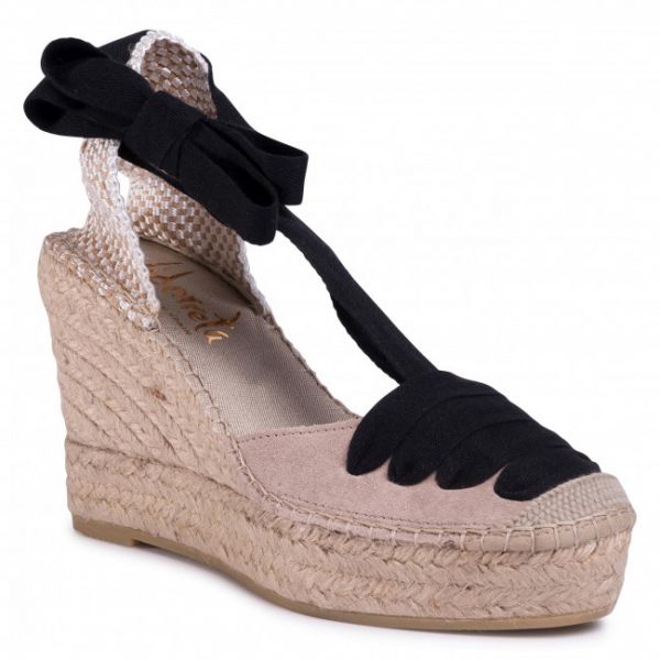 Espadrillas VIDORRETA - Campesina 12985 Serraje/Piedra Espadrillas VIDORRETA - Campesina 12985 Serraje/Piedra